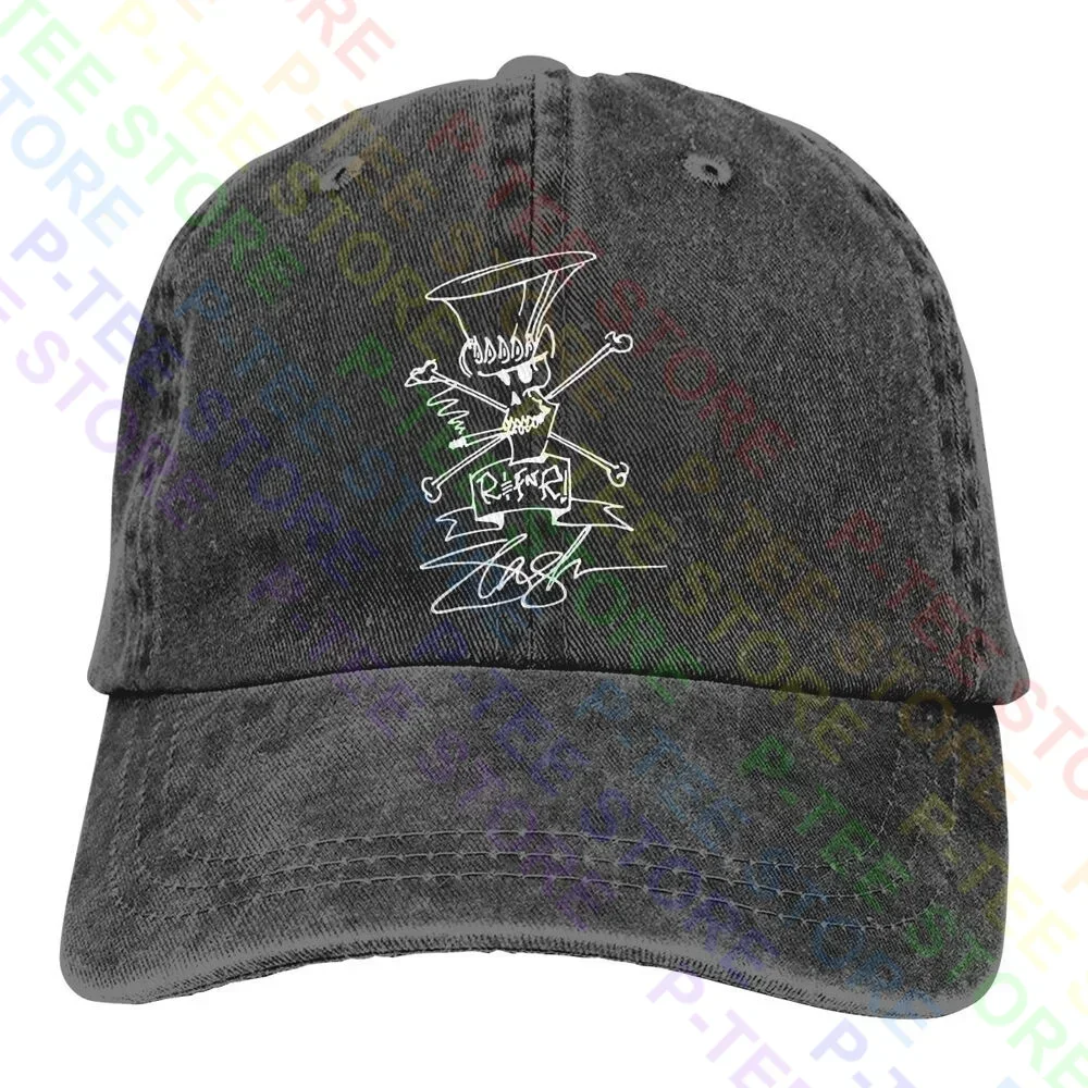 

Slash Gnr Snakepit Velvet Revolver Guitarist Washed Denim Baseball Cap Trucker Hats Style High Quality