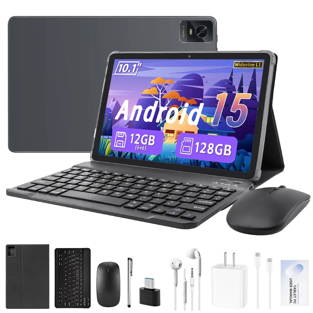 Android 15 Tablet 10.1