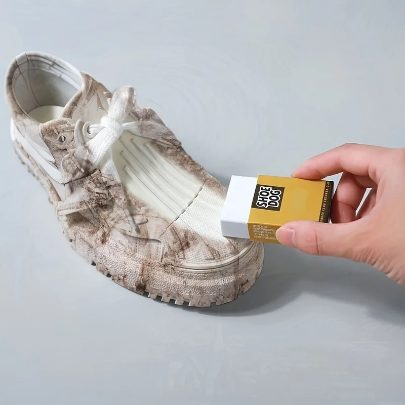 Non Electric Suede Cleaner Eraser, Stain Removal Tool for Shoes Clothes Furniture, Gentle Dry Cleaning Wipe for Walls Floors