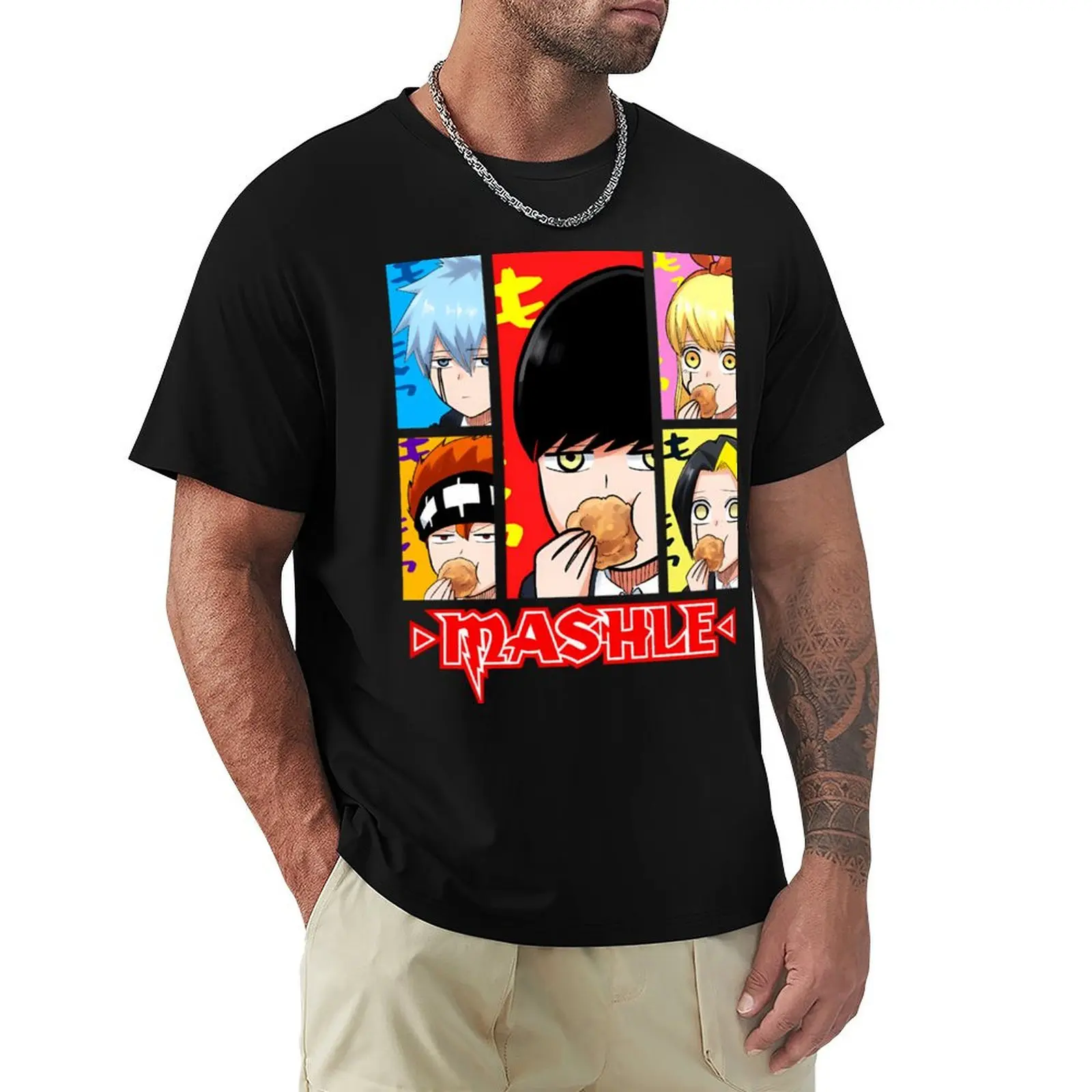 

MASHLE : Magic and Muscles T-Shirt fashion shirts croswit shirt man man clothes anime t shirts for men graphic