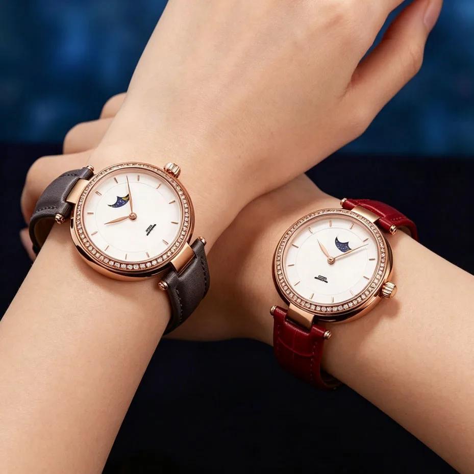 Beijing Watch vintage watches women skeleton watch designer watches ultra Beijing Day and Night Display Automatic Watch 32.5mm