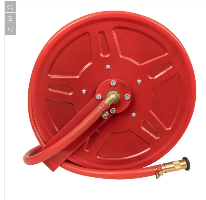 Manual Retractable Fire Hose Reel Essential Firefighting Equipment Accessory