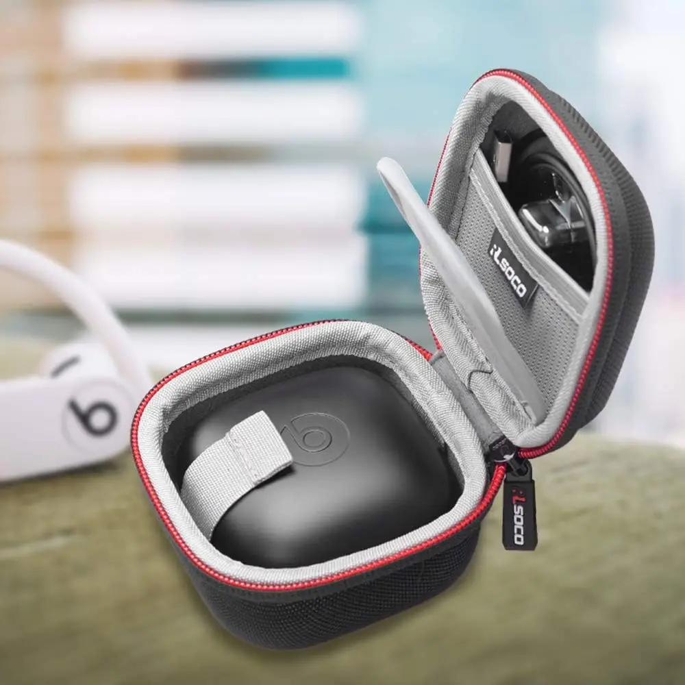 Estuche Rígido RLSOCO para Auriculares Inalámbricos Beats Powerbeats Pro |   Diseño compacto con cremallera YKK y protección contra arañazos (solo estuche)
