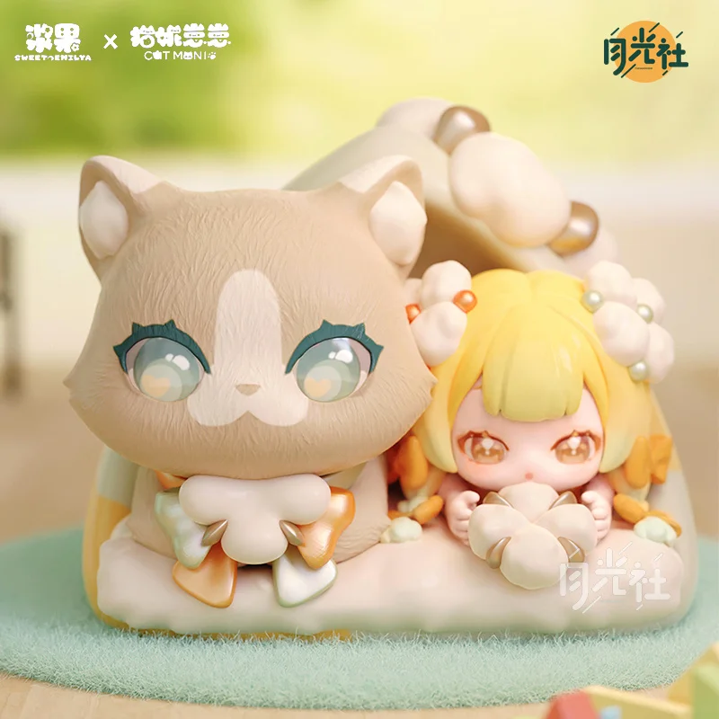 

Moni Berry Little Cat Companion Series слепая коробка модная коллекционная фигурка кошки игрушка для девочек идеальный подарок на день рождения