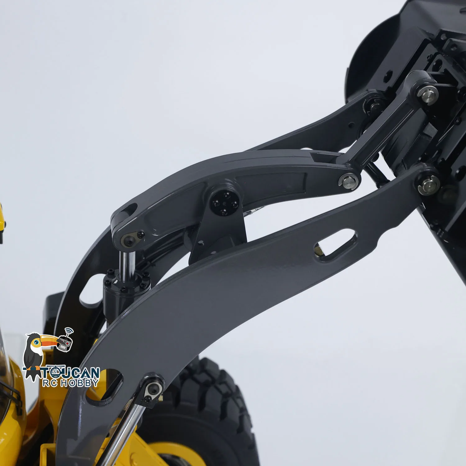 

US Stock MTModel 1/14 E260L RC Гидравлический погрузчик RTR Металлический строительный автомобиль с радио ST8 Аккумулятор Тяжелый машинный автомобиль