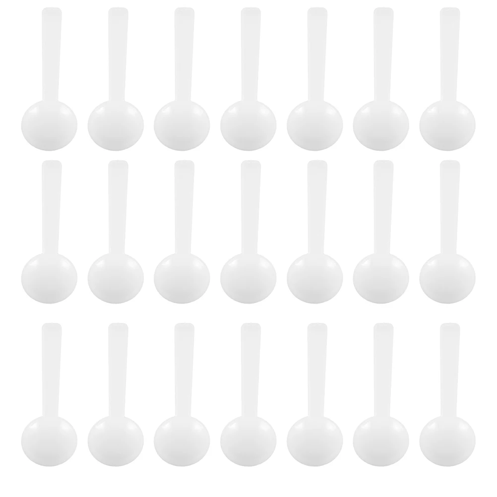 

120Pcs Simple Generous Measuring Spoon for Uniform Ingredients Stirring Plastic Scoop Micro Labs Scoop Measuring