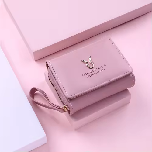 Luxury Brand Women's Small Wallet Female Card Holder Short Wallets with Coin Purse for Woman Ladies PU Leather Hasp Mini Clutch - Image 9