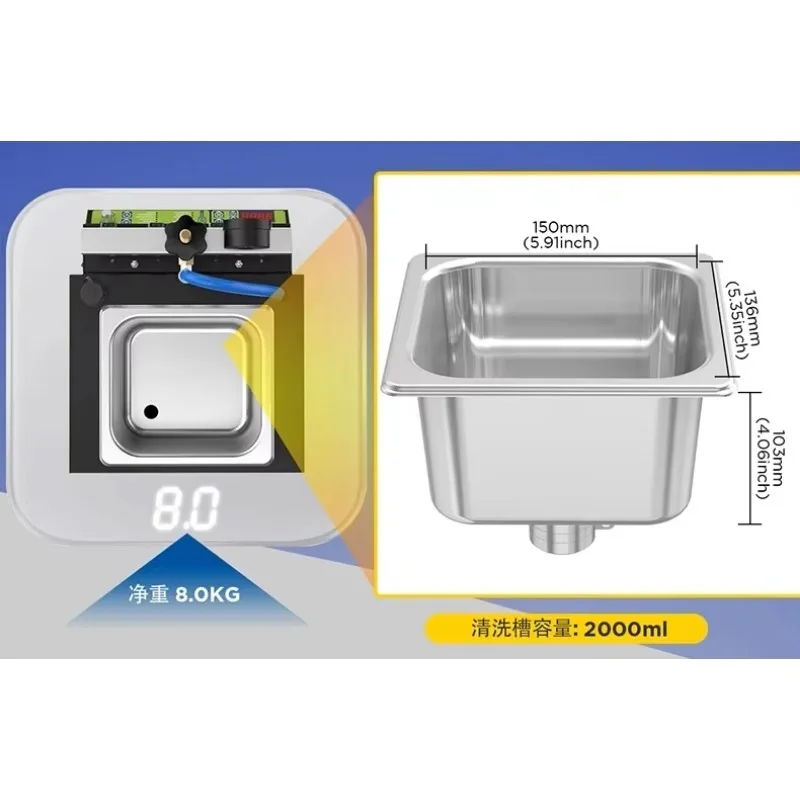 V308 سيارة حاقن الوقود تستر آلة التنظيف دراجة نارية البنزين-e تستر الأنظف ل 4 اسطوانات 1 سنة VS AUT-OOL CT160 #3