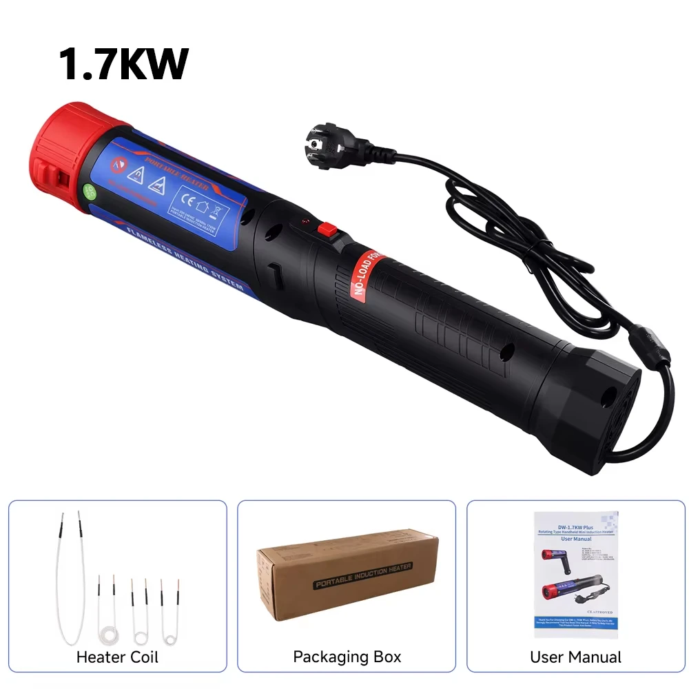 Podofo 1100W~1800W Magnetische Inductie Verwarmingselement Schroefverwijderaar Roestige Schroeven Verwijderingsgereedschap Handheld Verwarmingsgereedschap Draadmoer Verwijderaar - afbeelding 1