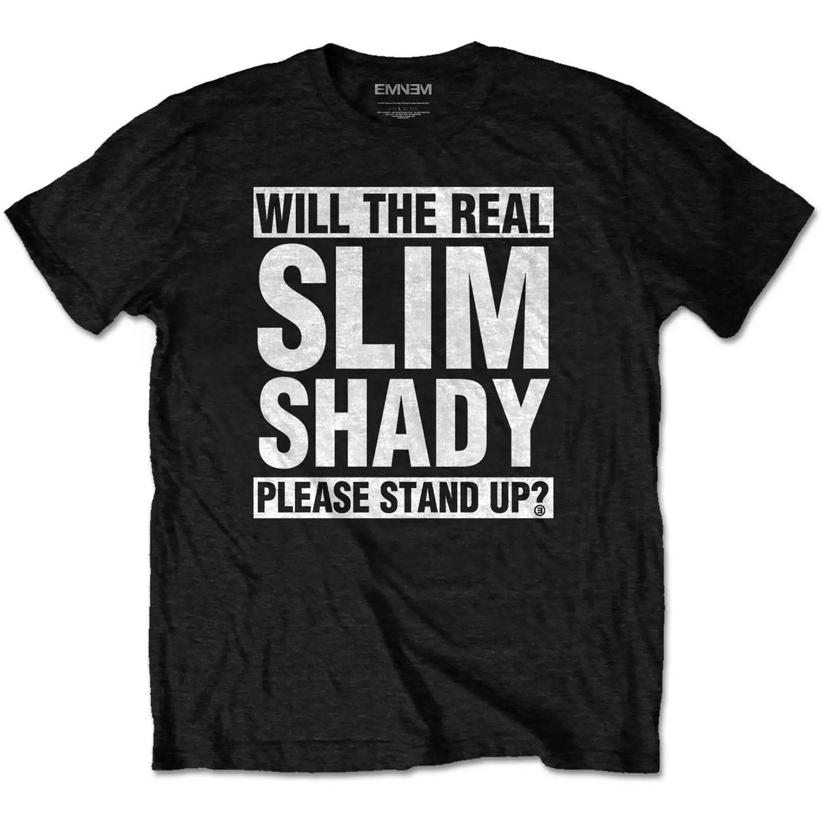 

Eminem T Shirt The Real Slim Shady Official New