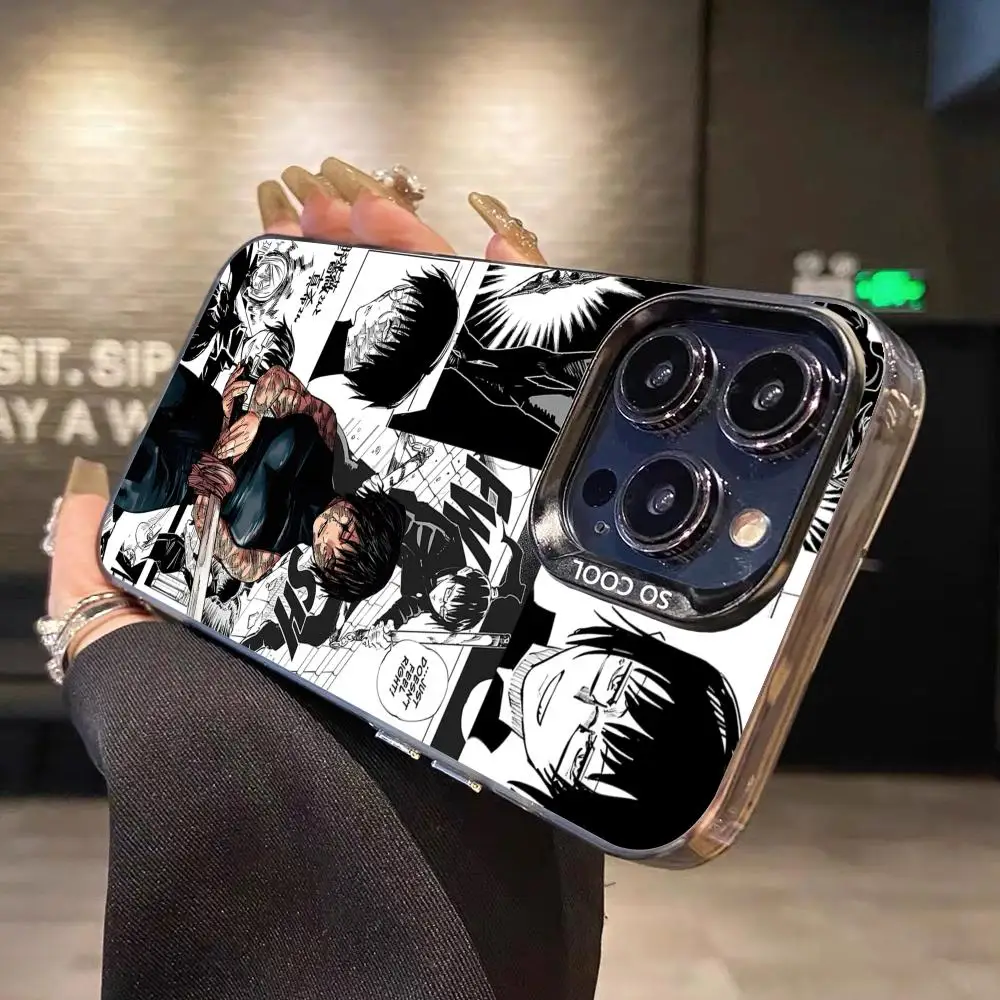 Jujutsu Kaisen Maki Zenin Phone Case for iPhone 17 16 15 14 13 12 11 X XR XS 8 7 Pro Max Plus Translucent Colour Cover Cover