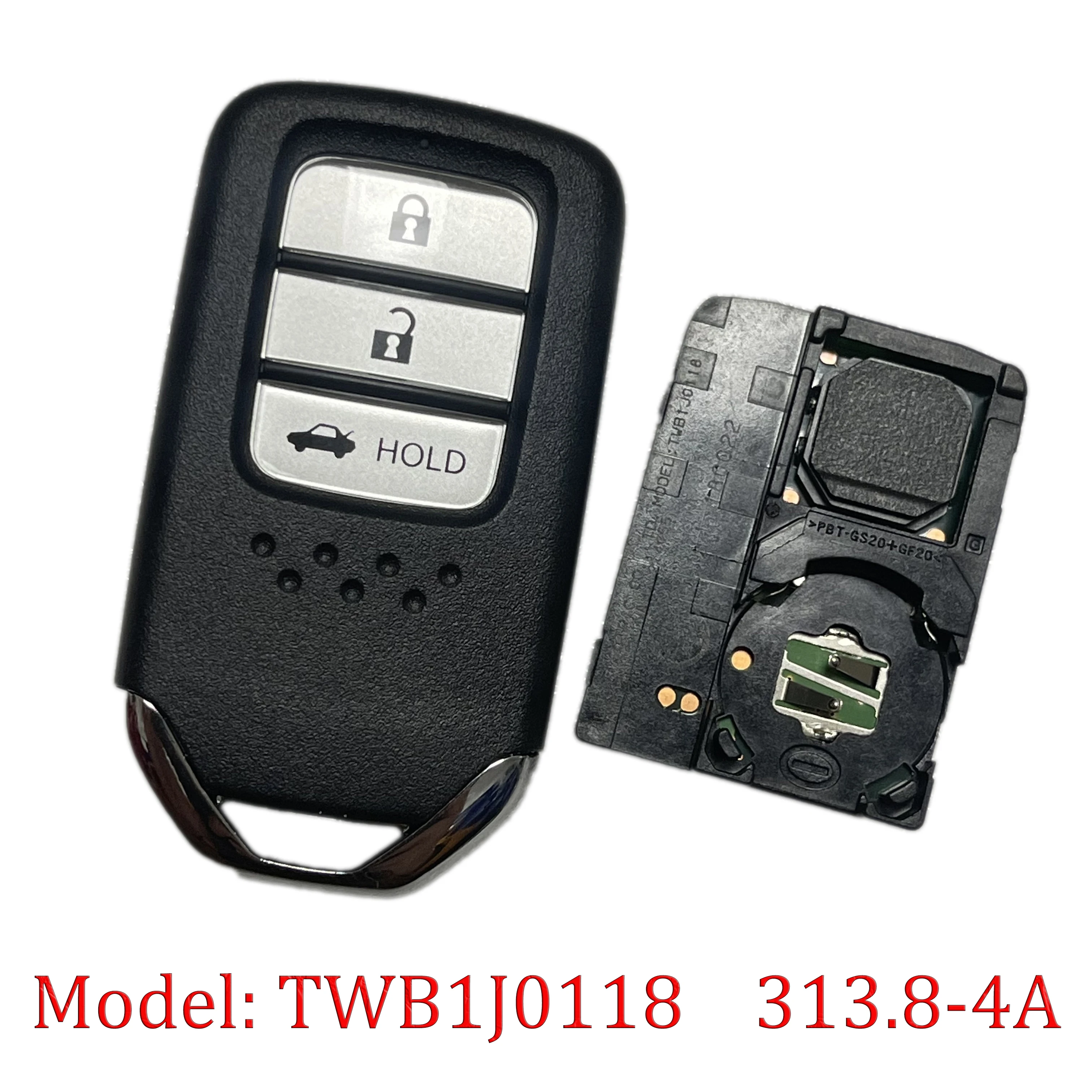 مفتاح السيارة BaoJiangDd مناسب لـ HONDA INSIGHT JAZZ XRV FIT Accord Smart Remote Key TWB1J0118 315MHZ ID4A