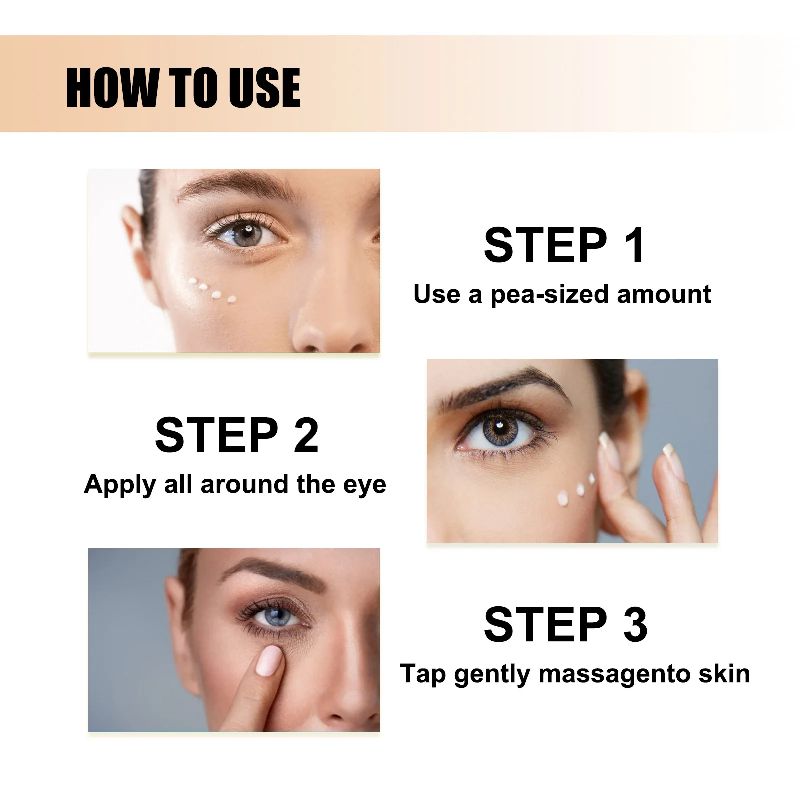 30g Jaysuing Eye Cream Lifting and Firming Nourishing and Hydrating Skin Eye Cream Eye Care Fading Wrinkle Dark Circles