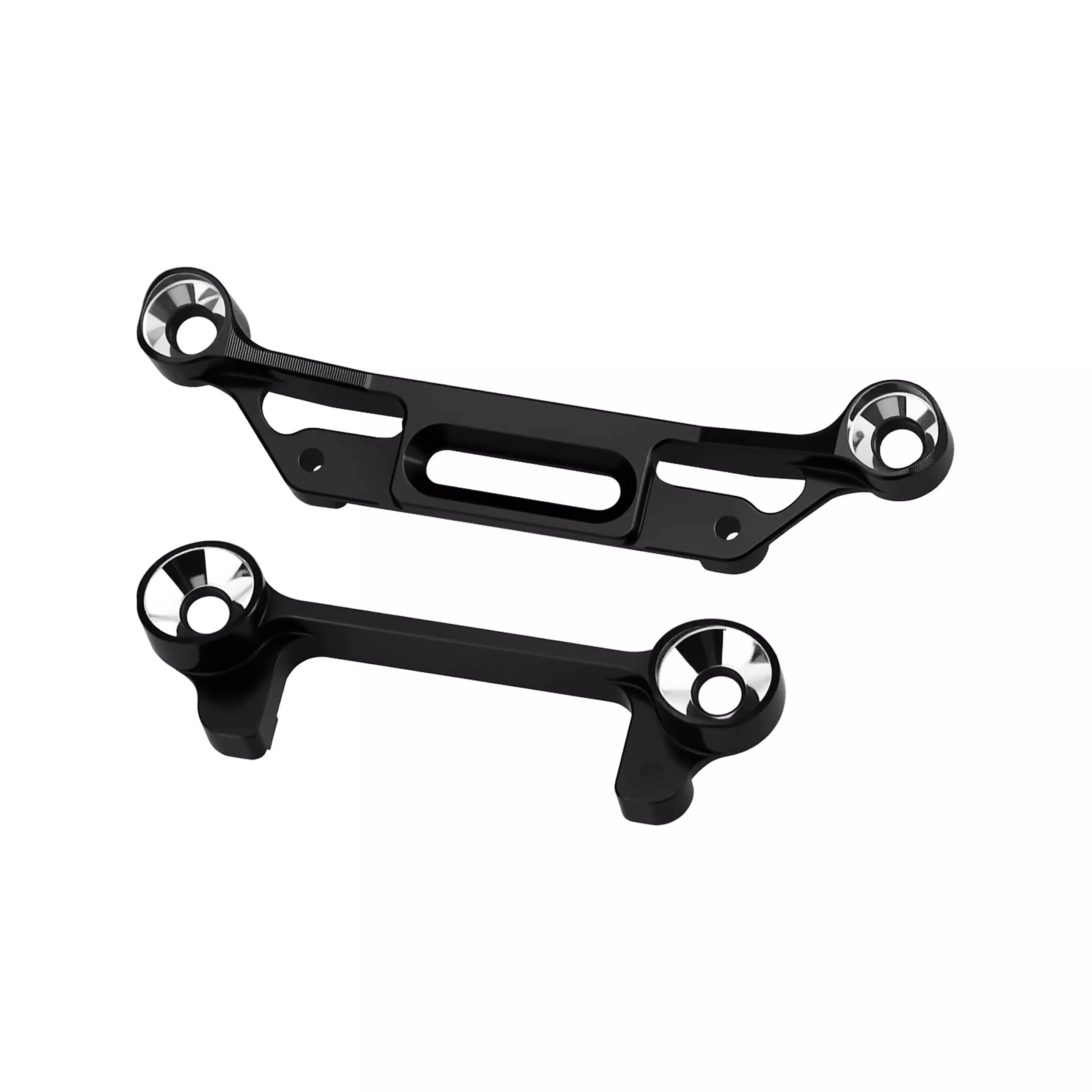 HR Axial SCX30 Aluminum Alloy Mirror Effect Front and Rear Light Assembly Fixed Bracket
