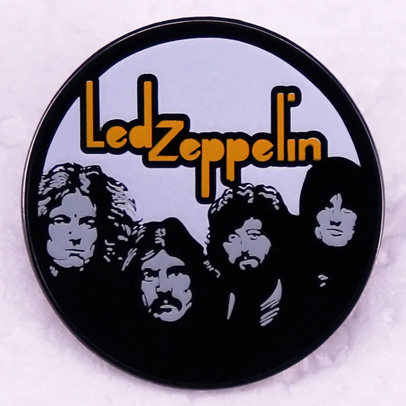 Rock Hip hop Rapper Singer Band Logo Badge Classic Music Album Metal Enamel Brooch Denim Jacket Pin Music Lovers Fans Gift