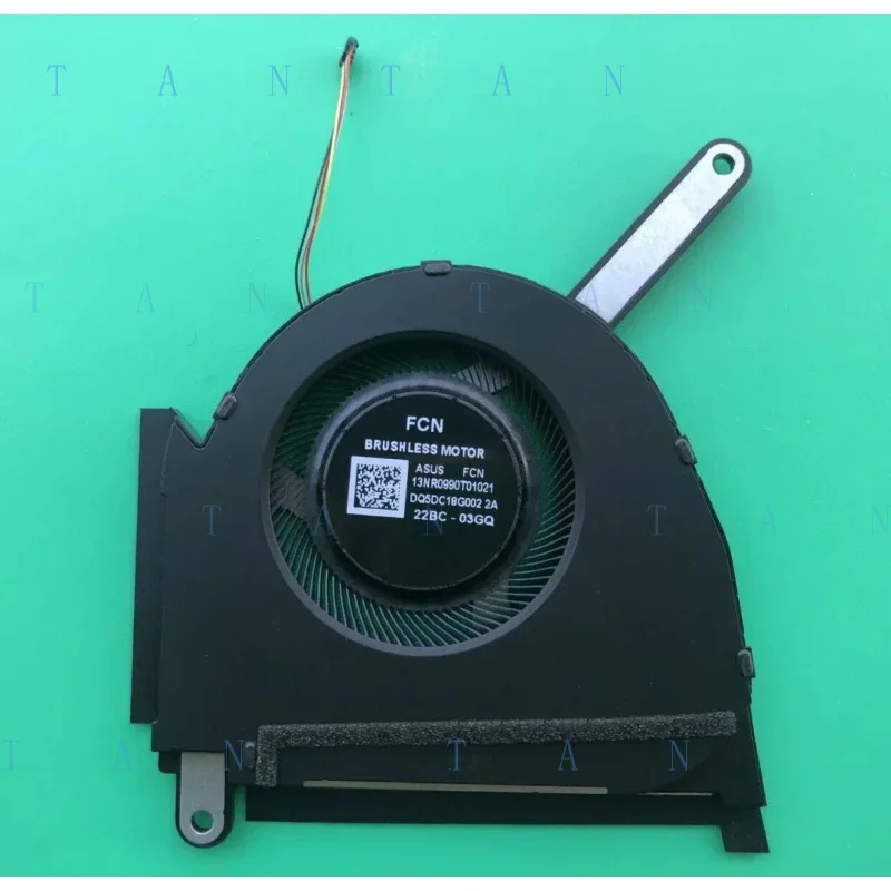 NewForASUSTUFDashF15FX517ZCFX517ZRCPUGPUCoolingFanRTX3070DC12V0.6A T-T