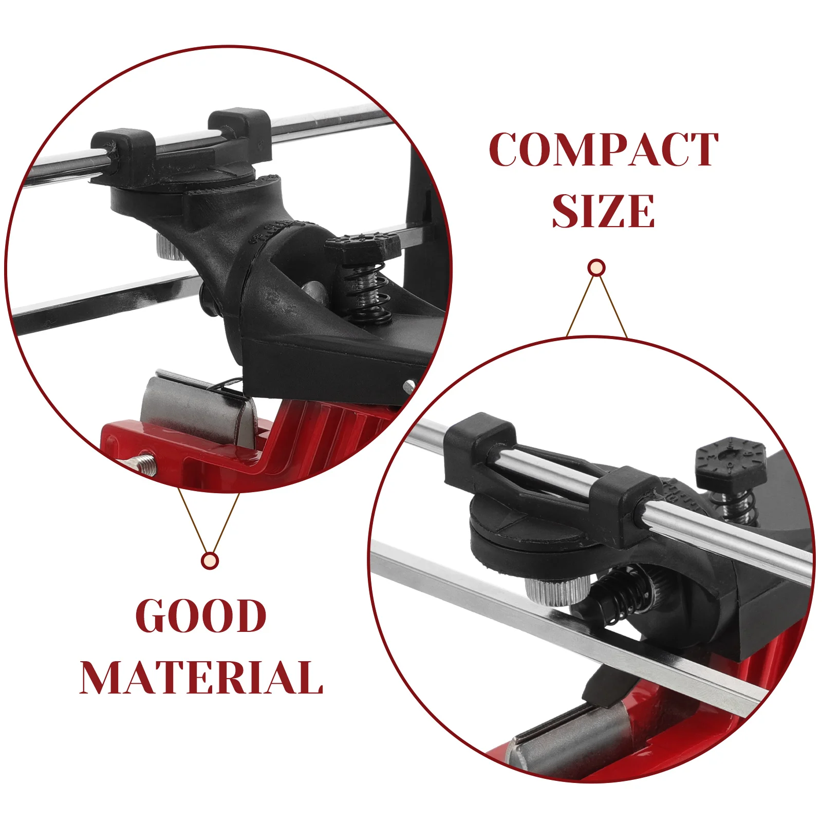 

1 set 1 Set Chain Sharpener Guide Portable Hand-Cranked Sharpening Tool Compact Durable Universal Chainsaw Sharpening