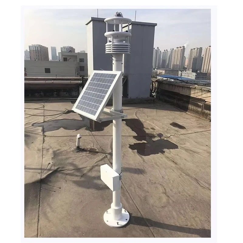 High Precision Integrated Lora Lorawan Weather Sensor Station for Grassland Pasture Fire Prevention and Smart City IoT Systems