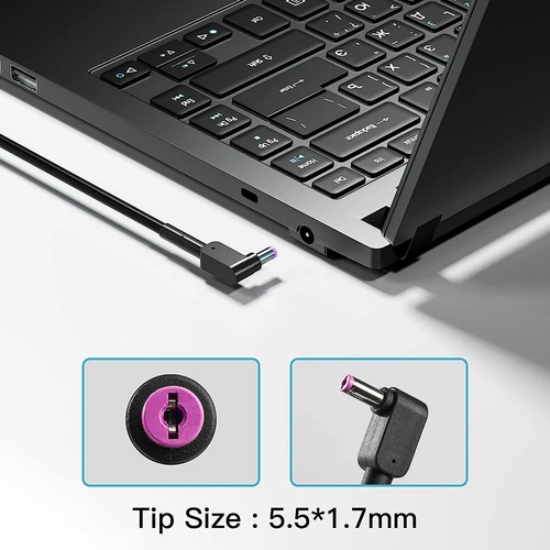 Imagen 2 del producto Cargador de 135W, adaptador de corriente para portátil Acer Nitro 5 AN515, AN515-41, AN515-51, AN515-42, AN515-52, AN515-55 T, ADP-135KB