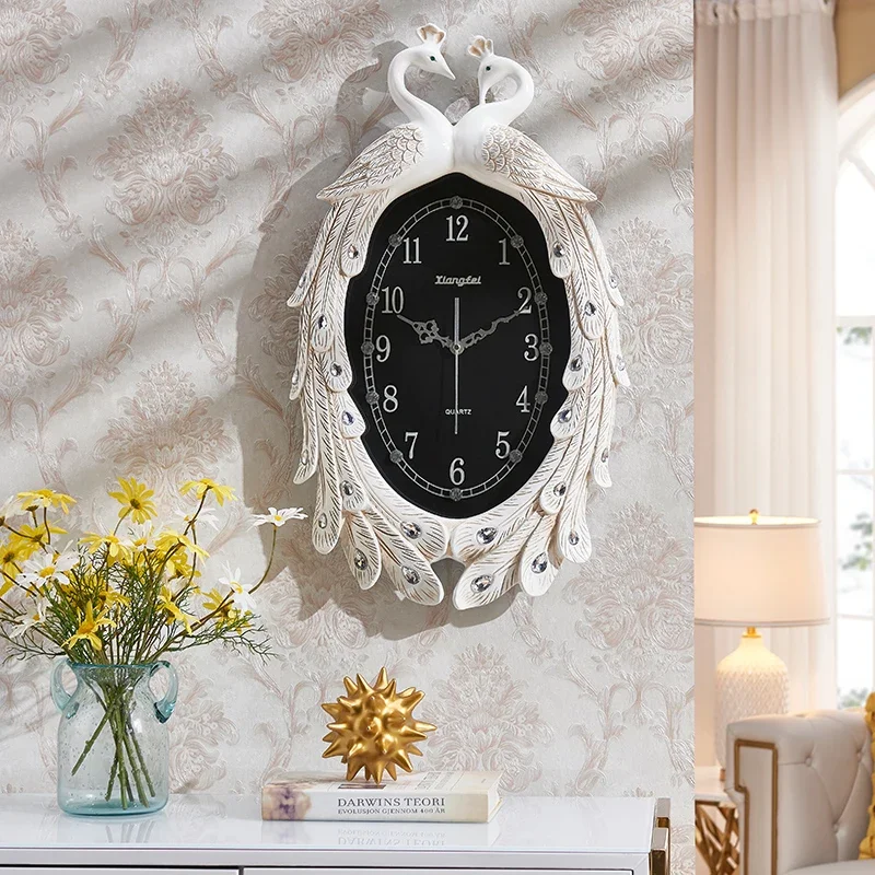 Interior Digital Wall Watch Living Room Creative Bathroom Bedrooms Wall Clocks Aesthetic Restaurant Living Room Reloj Home Decor