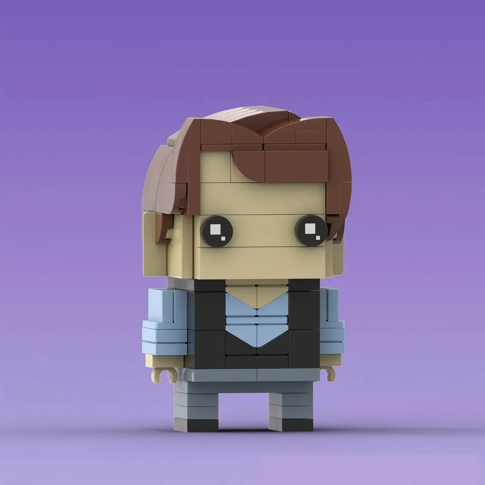

Friends Monica Chandler Cartoon Doll Model Kids Toy Birthday Gift MOC Classic Movie Action Figure Brickheadz Building Blocks Set