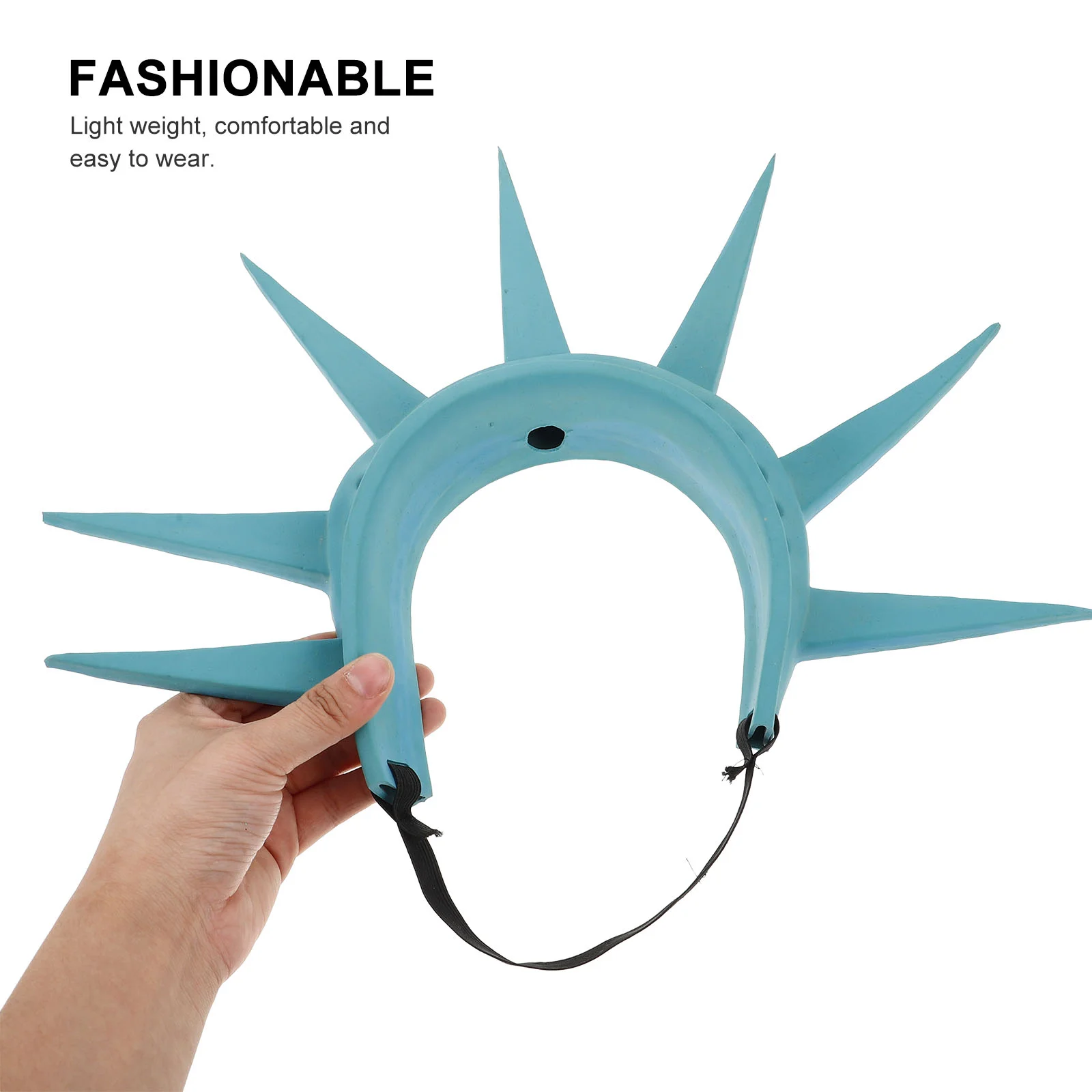 Combination Statue of Liberty Dress Up Travel Apparel Vinyl Sword Thorns Headband