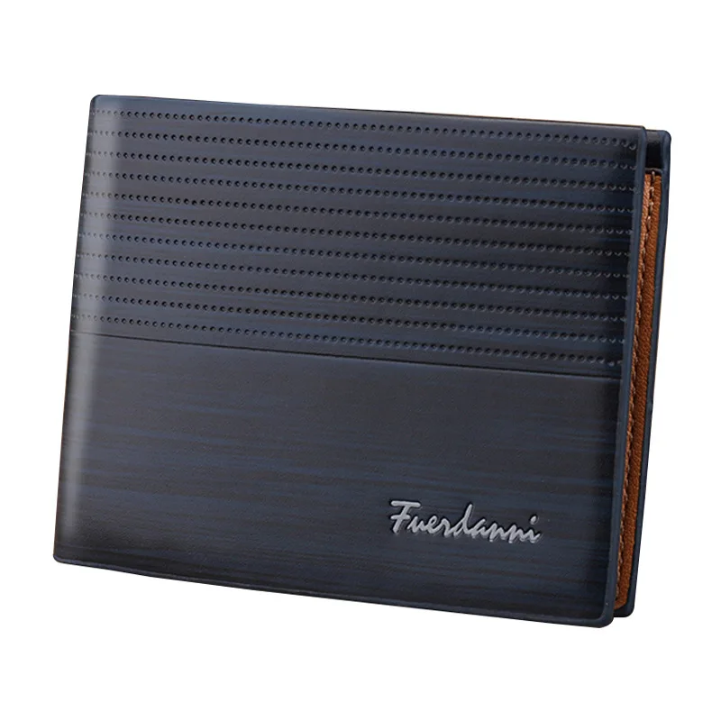 Men's Short Wallet, Multi Slot European and American style Wallet, Business Fashion Wallet