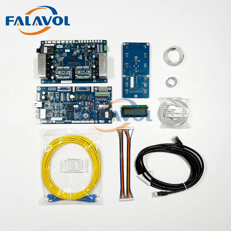 FALAVOL Hoson i3200 Upgrade Kit Double Head for Epson I3200 Conversion Kit Optical Fiber Network Version for large format print