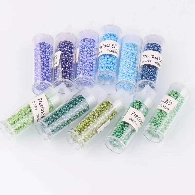 2/3/4mm ceco Preciosa Oling colori naturali perline di vetro High Flash Round Spacer Beads Charm per gioielli fai da te braccialetto Make