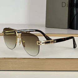 DILTA GRAND EVO ONE Fasion Pilot Luxury Designer Brand Sunglasses Men UV400 Outdoor Double Bridge lunette soleil femme