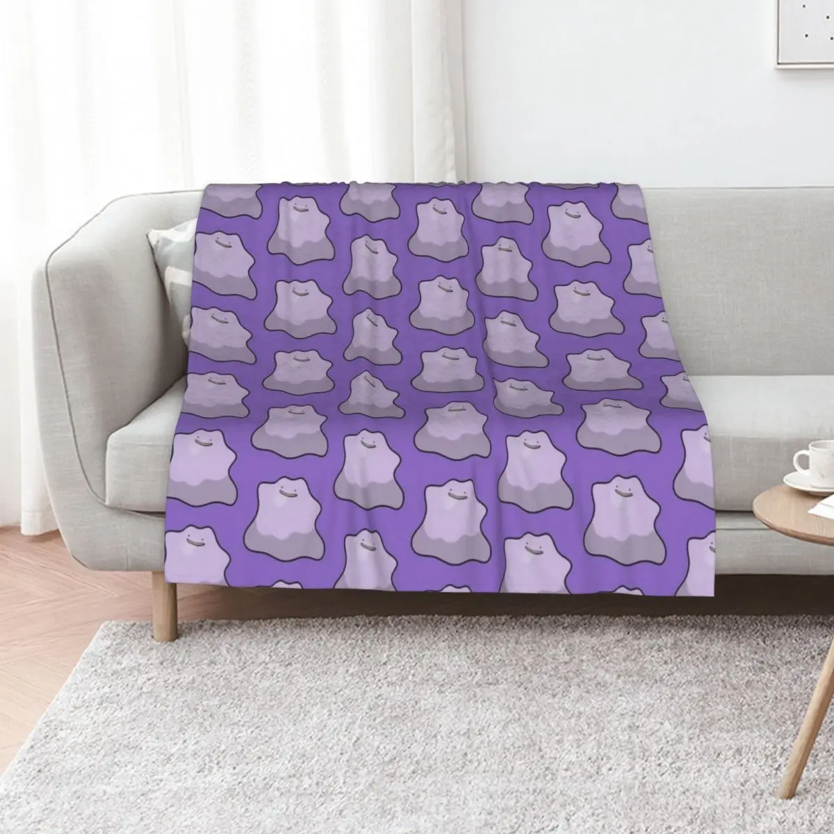 Ditto Throw Blanket Cozy Throw Blanket Birthday Gift for Him Her