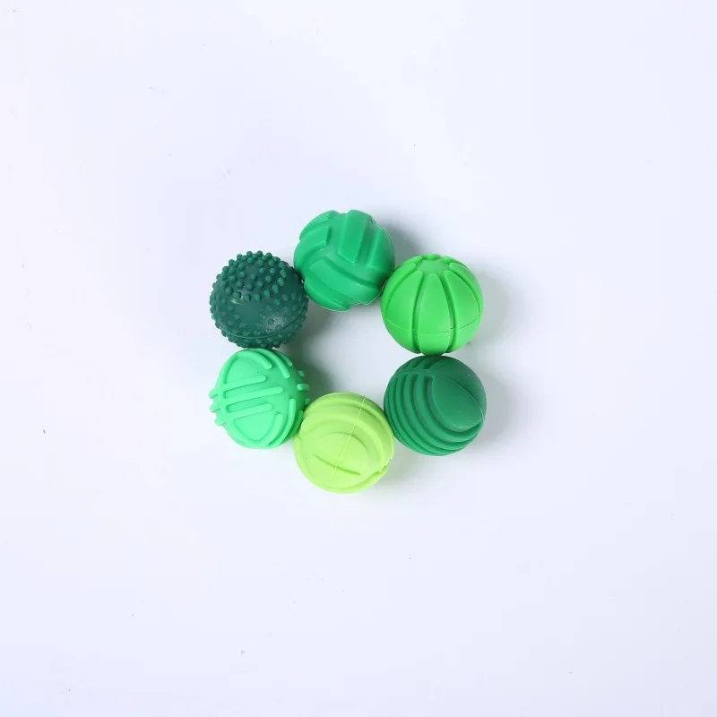 Palline magnetiche sensoriali Palline in silicone elastiche magnetiche per alleviare lo stress strutturate in silicone