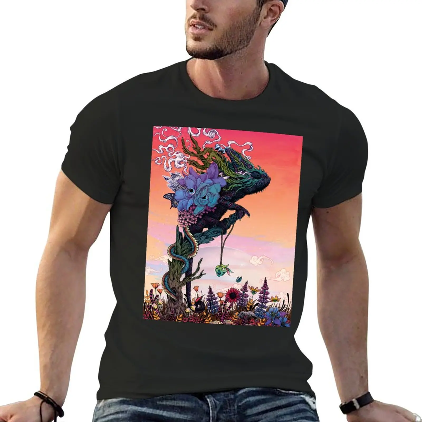 Phantasmagoria T-Shirt quick-drying blacks anime stuff street wear mens t shirts