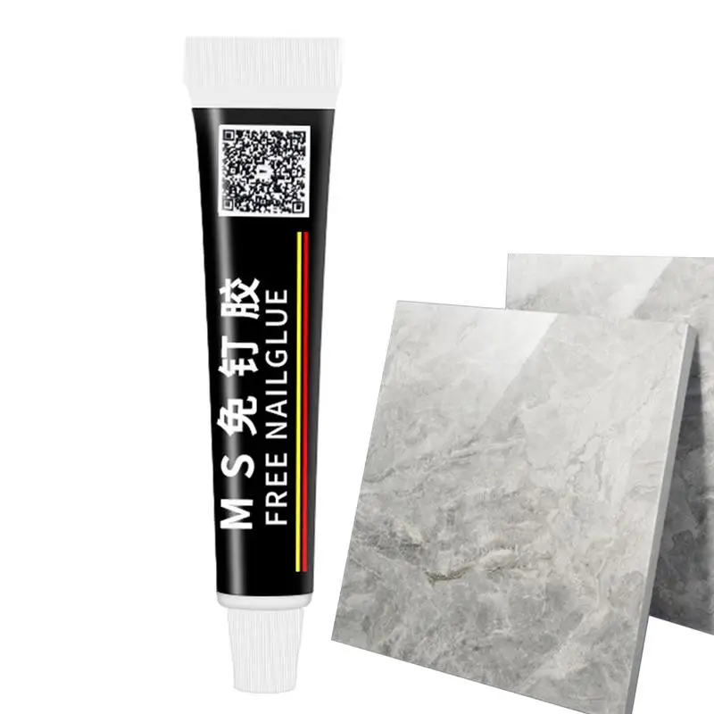 

12ML Strong Glue No Nail Adhesive Sealant Fix Waterproof Quick-drying Glue Tiles Fix Sealant Nail-free Glue For Wooden Boards