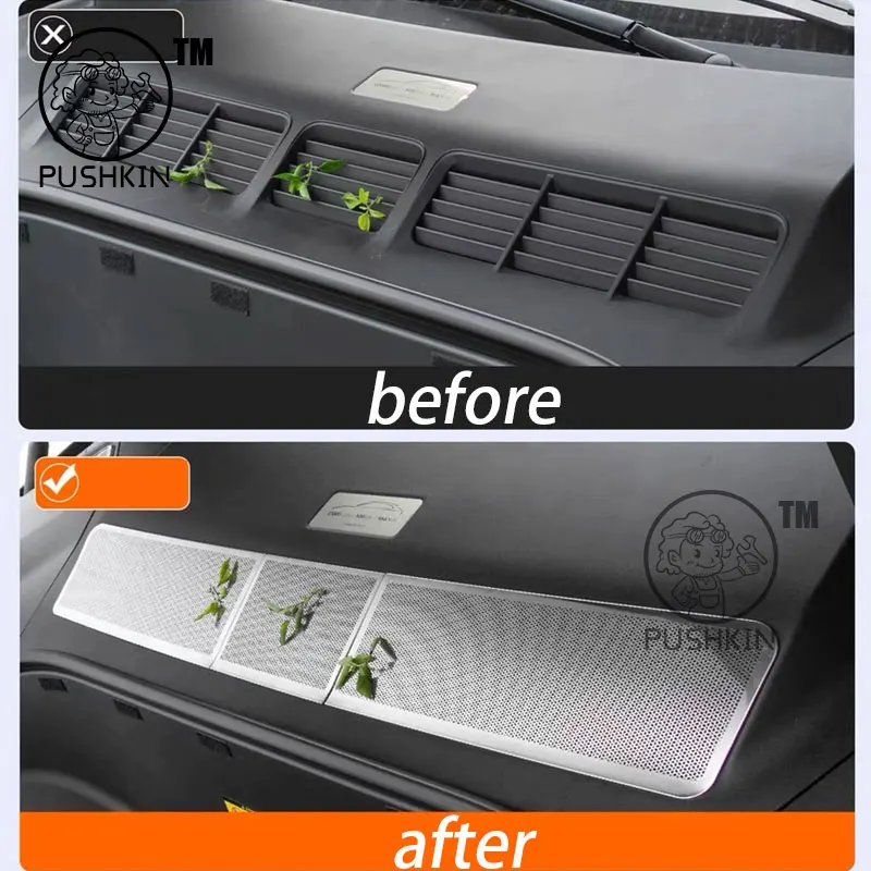 For Xiaomi YU7 2025 Car Front Hood Dust Cover Filter Proof Cover Protective Cover Intake Port Accessories