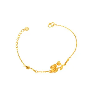 9999 gold niche design CNC dragon-scale-shaped jade bracelet, lucky character jade bracelet