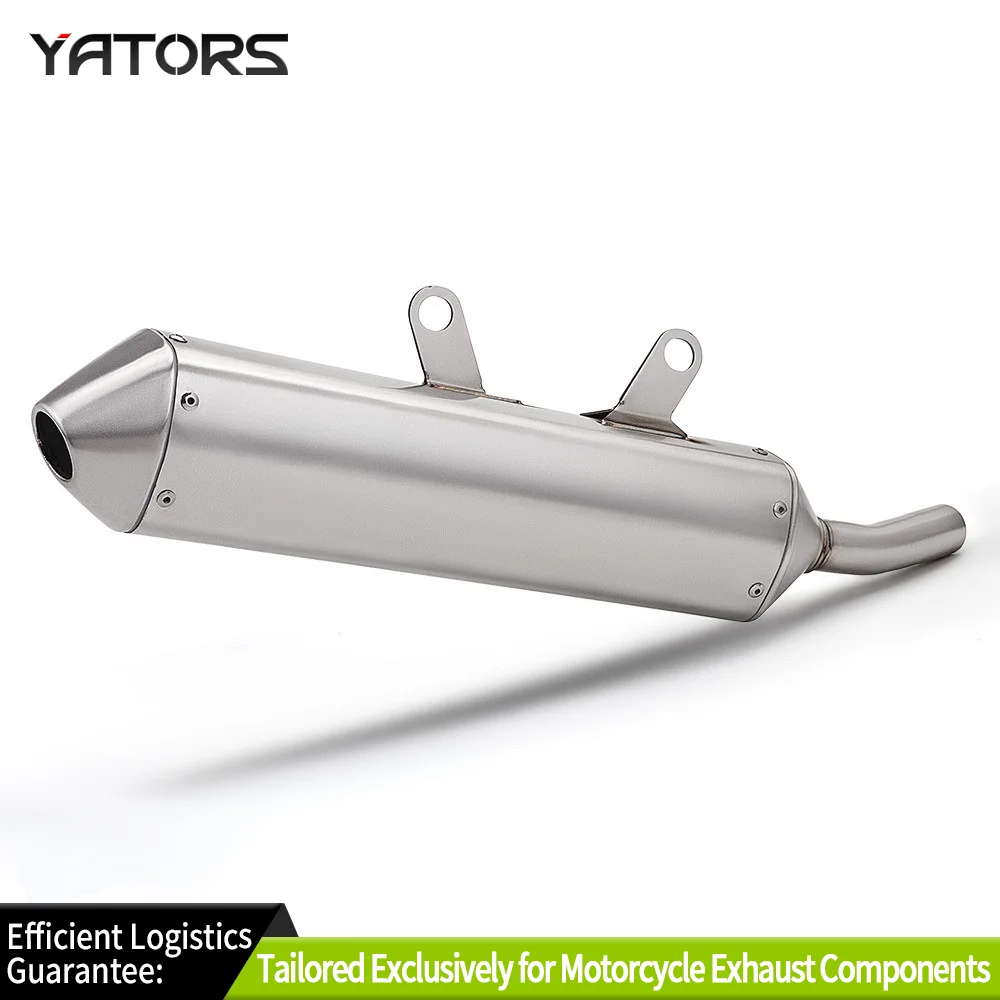 Motorcycle Exhaust Pipe - Integrated Mid-Pipe & Slip-On for TE300I, 250EXC, 300EXC & 250XCW
