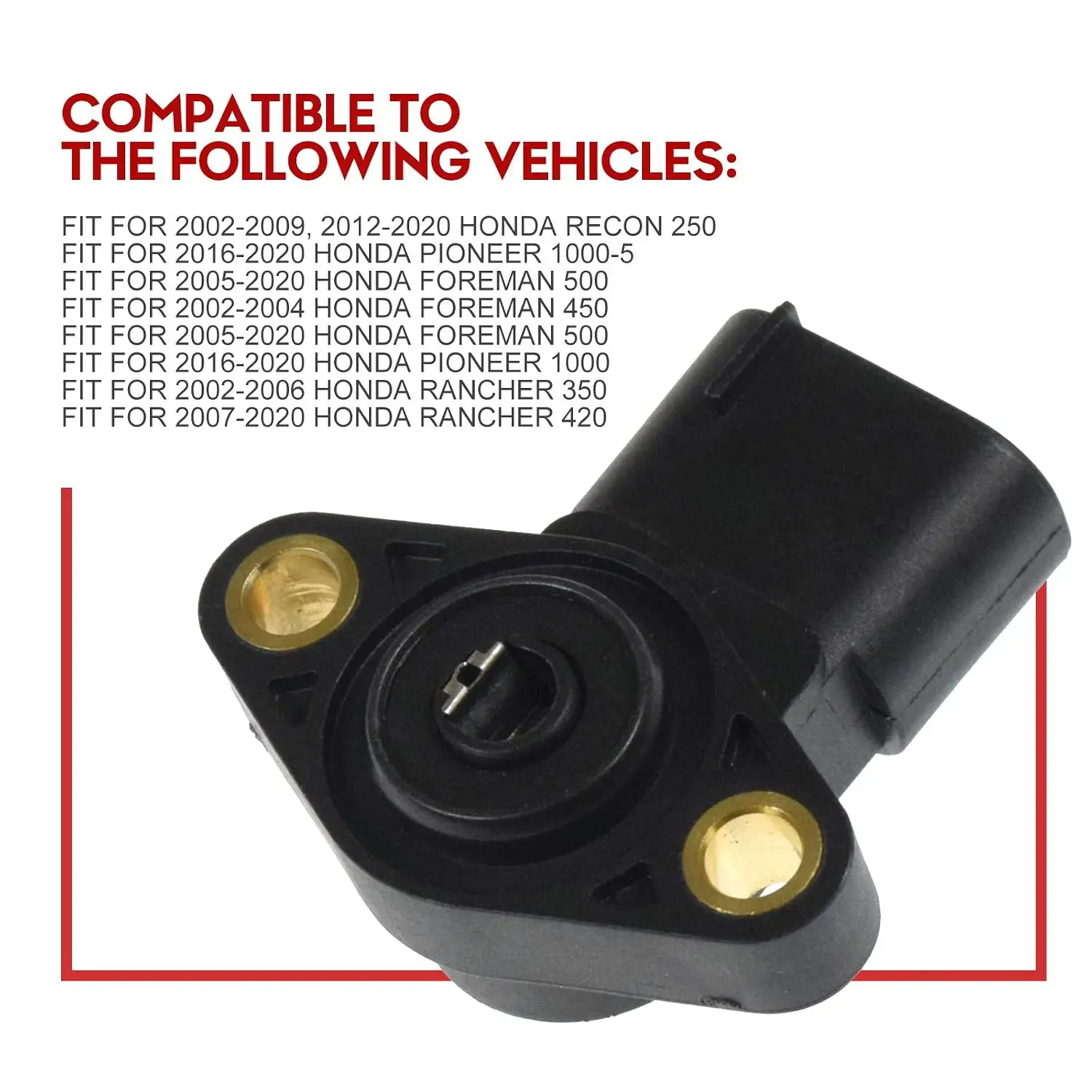 Angle Sensor 38800-HR3-A21 For Honda Foreman TRX450 500 Rancher TRX420 Recon 250 (2002-2009)