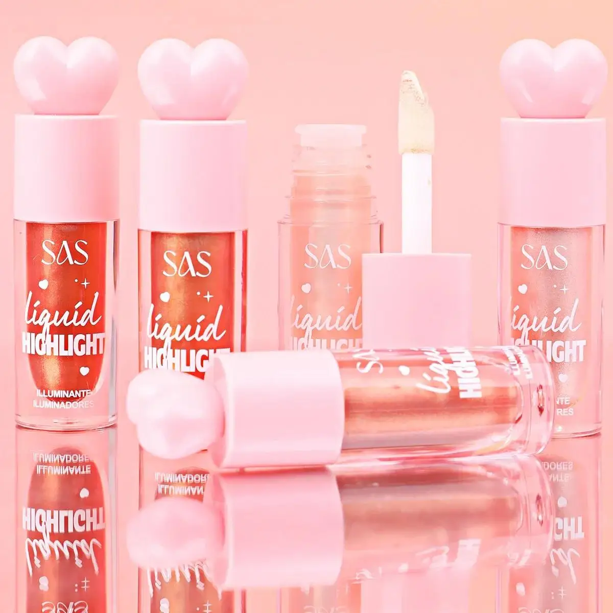 液体ハイライター顔輪郭メイクアップシマー明るく保湿ボディと頬骨エンハンサー