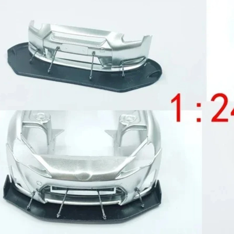 Image of 1/24 Modellauto Modifikation Vorderschaufel Modifikation Stoßstange Garage Dekoration