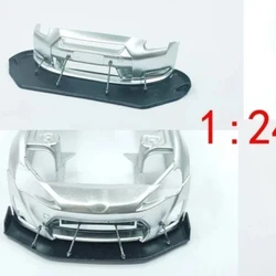 1/24 Model Car Modification Front Shovel Modification Bumper Garage Decoration