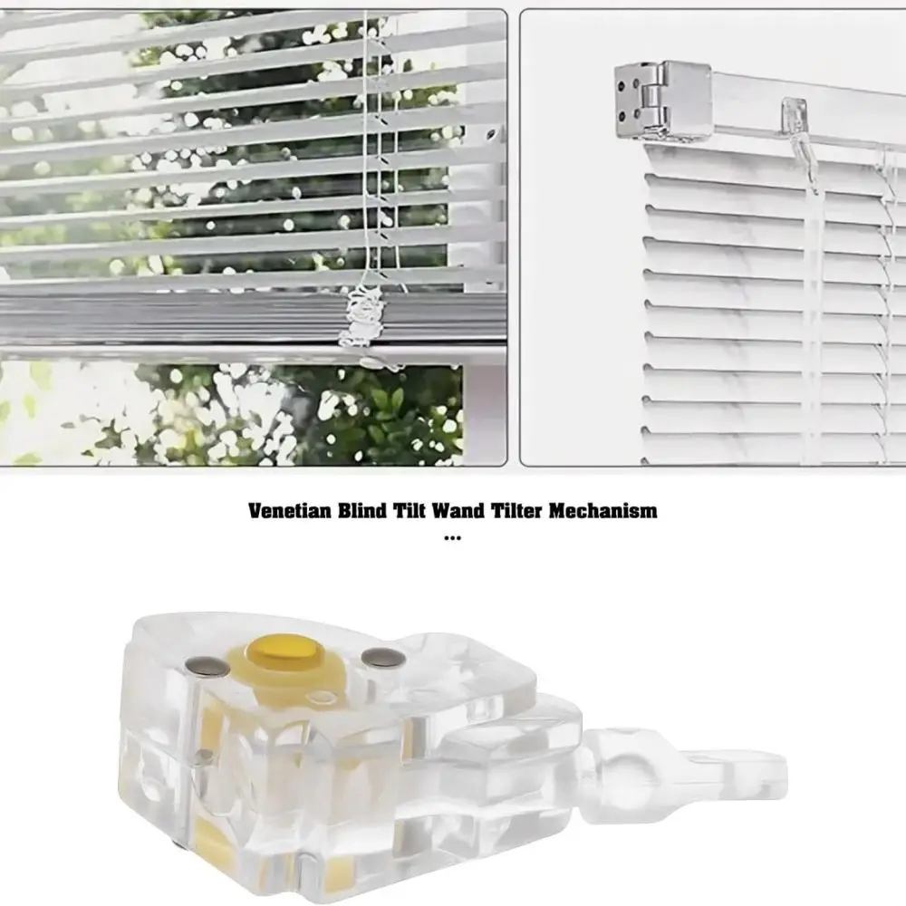 Durable 25mm Venetian Blinds Tilter Controller For Window Treatments Smooth Operation Maintenance Tool Clear Material Accessory