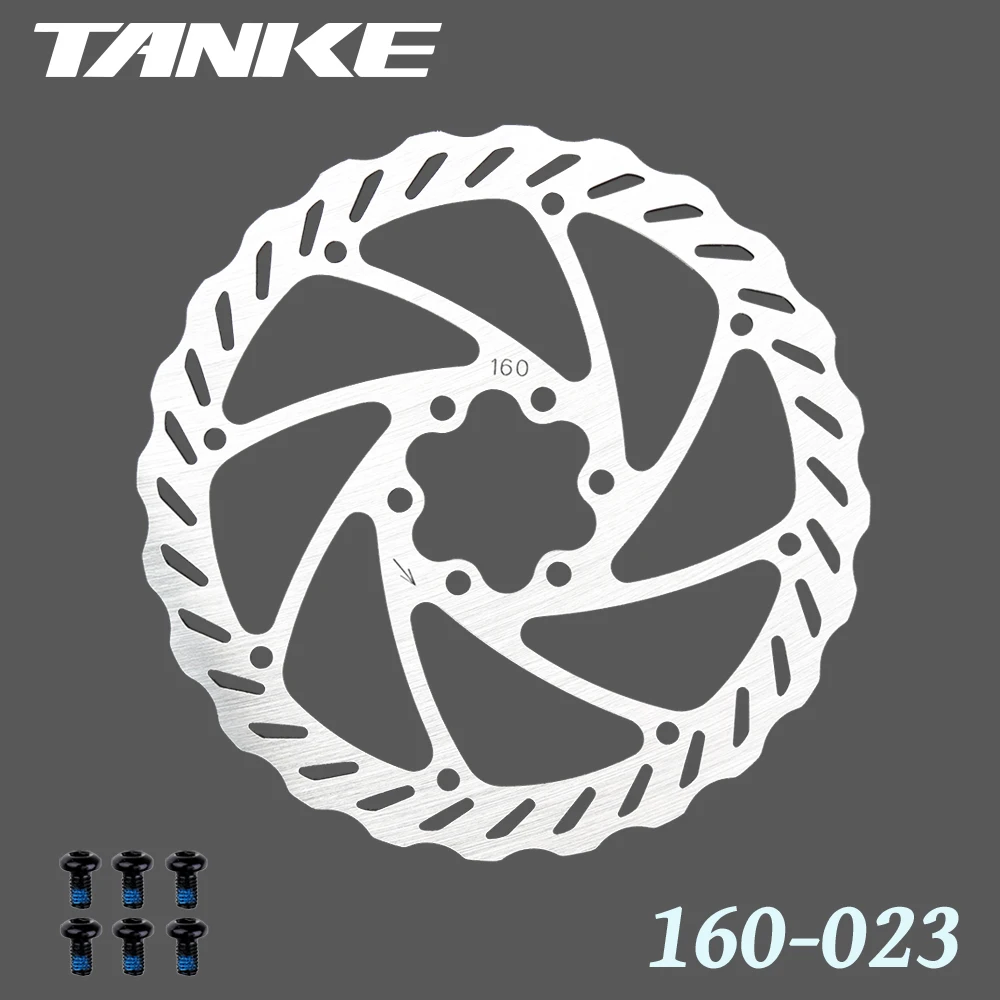TANKE Fahrrad Scheibenbremse 140 160 180 203 Rotoren mit Schrauben hydraulische Bremse Straße Mountainbike MTB Öl Slick Rotor Fahrradteile