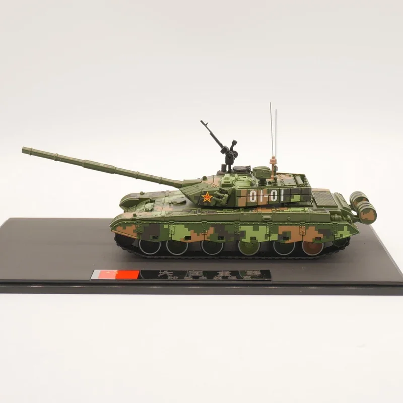 Display 1:72 Scale Plastics ZTZ 99A Type 99 Main Battle Tank Model Militarized Combat Track Type Adult Gifts Souvenir Static