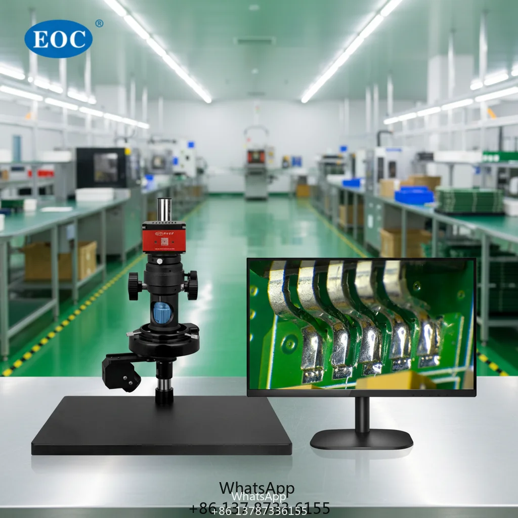 For EOC 3D Digital Microscope 3840X2160 4K Resolution Industrial Application Suitable Monocular Video Microscope For Cell Phone