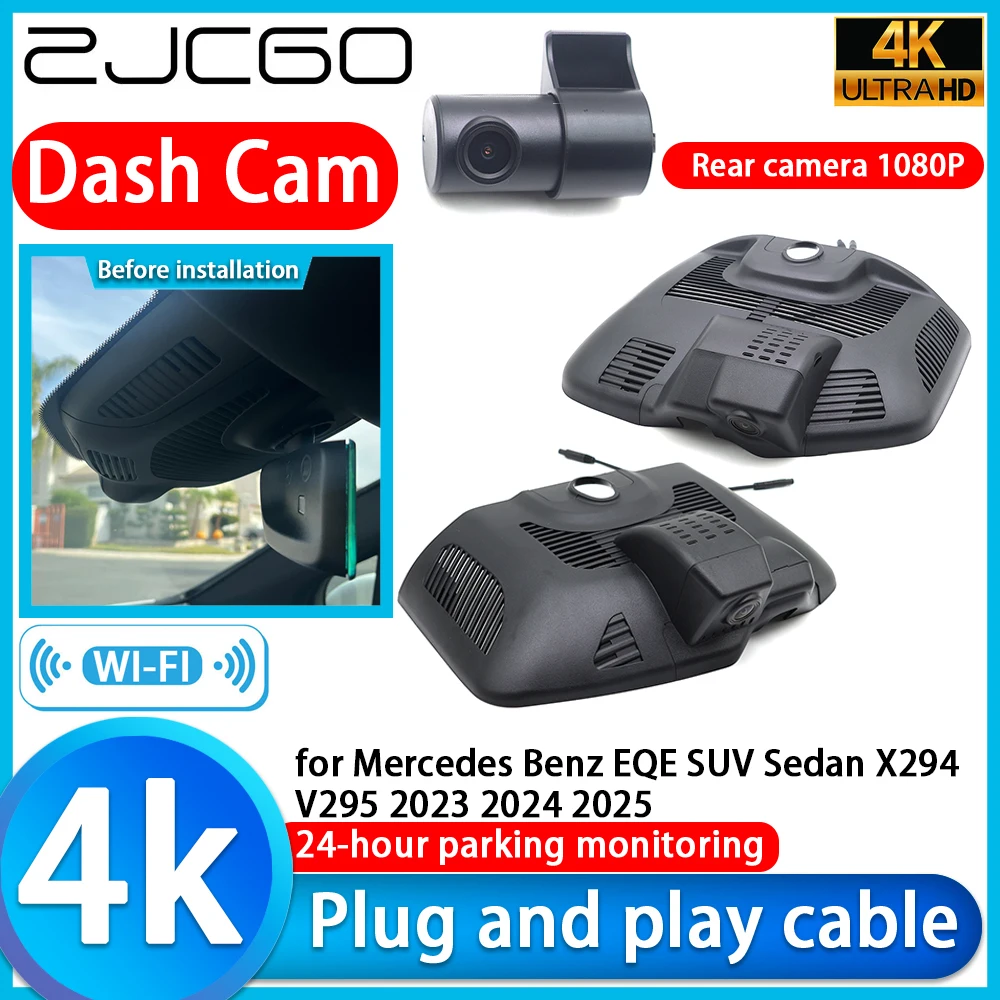 

for Mercedes Benz EQE SUV Sedan X294 V295 2023 2024 2025 4K DVR Dash Cam Car Camera Sony Lens Monitor Video Recorder Recording