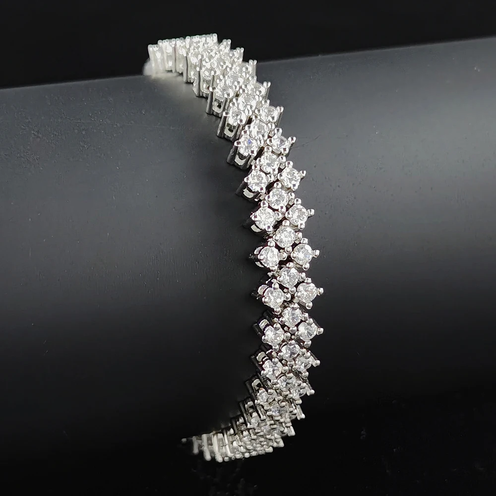 2024 New Fashion Princess Bracelet Bangle for Women Anniversary Gift Jewelry Wholesale S8063