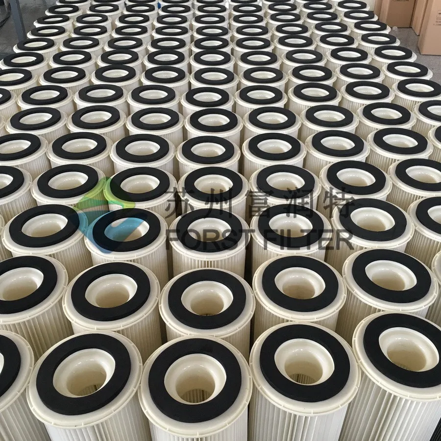 خرطوشة فلتر هواء مدخل هواء صناعية عالية الجودة قابلة للاستبدال من البوليستر