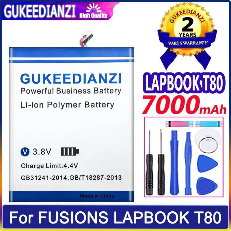 

Для Fusions Lapbook T80 TH133C-YD Аккумулятор для планшета 7000 мАч высокой емкости