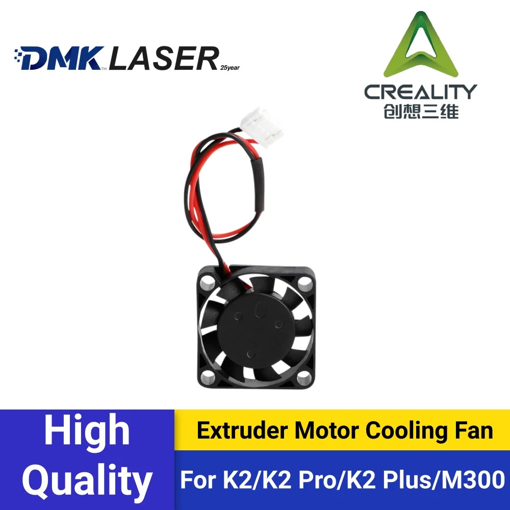 Creality Original K2/K2 Pro/K2 Plus/M300 Extruder Motor Axial Cooling Fan Extruder Hotend Heat Sink Fan for 3d Printer Parts